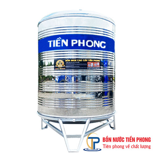 Bồn nước inox Tiền Phong 1200L đứng (Φ980)