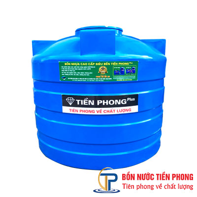 Bồn nước nhựa Tiền Phong 1000L đứng lùn
