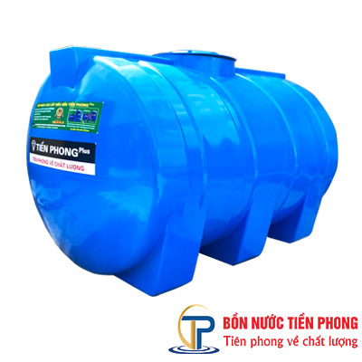 Bồn nước nhựa Tiền Phong 1500L ngang